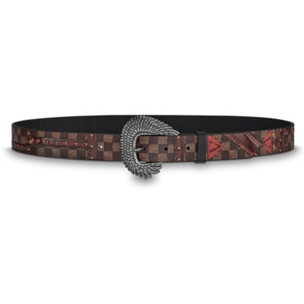 LOUIS VUITTON Transformed Trunk Damier Belt